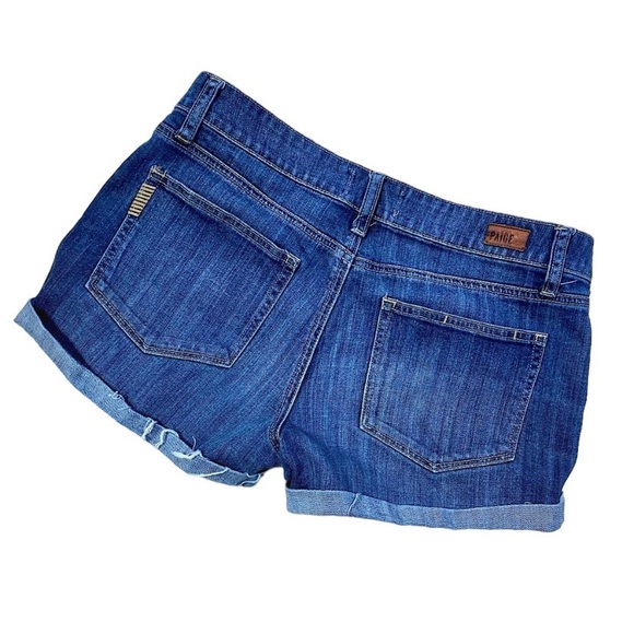 PAIGE DENIM JIMMY JIMMY SHORTS - Picture 4 of 9